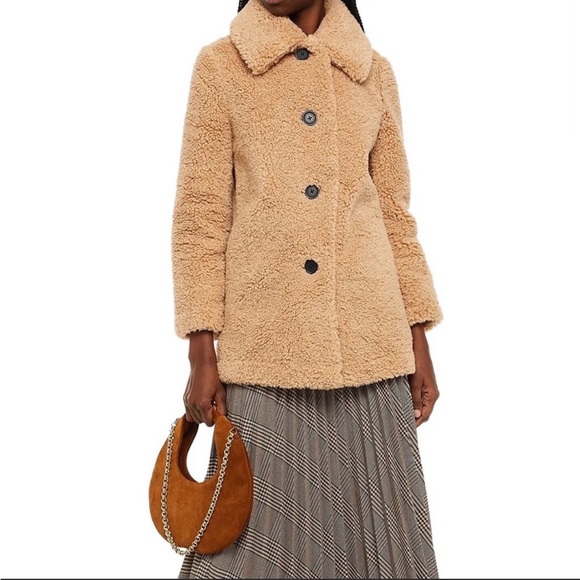 Maje Gatino Teddy Coat - Picture 2 of 12